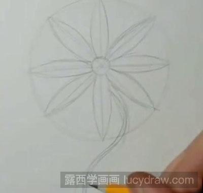 儿童画教程：教你画雏菊