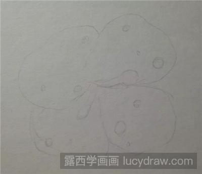 彩铅画教程：教你画婆婆纳