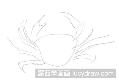 素描教程：教你画螃蟹