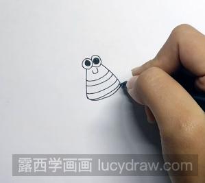 儿童画教程：教你画蜜蜂
