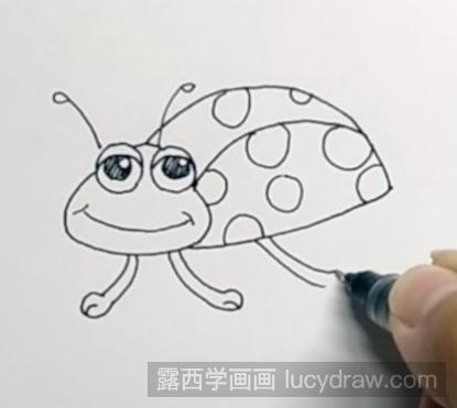 儿童画教程：教你画昆虫