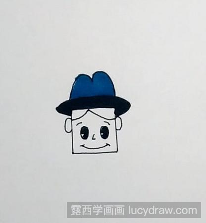 简笔画教程：教你画小男孩