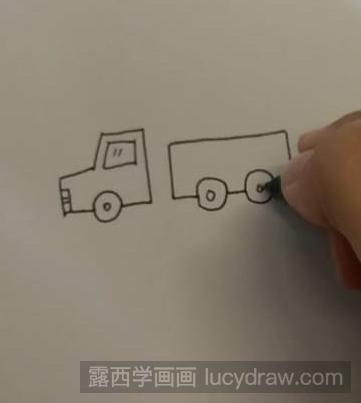 简笔画教程：教你画卡车