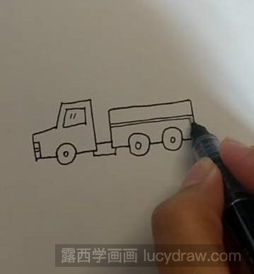 简笔画教程：教你画卡车