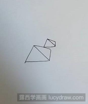简笔画教程：教你画金字塔