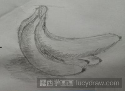 素描教程：教你画香蕉