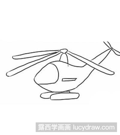 简笔画教程：教你画直升飞机