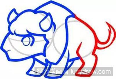 简笔画教程：水牛