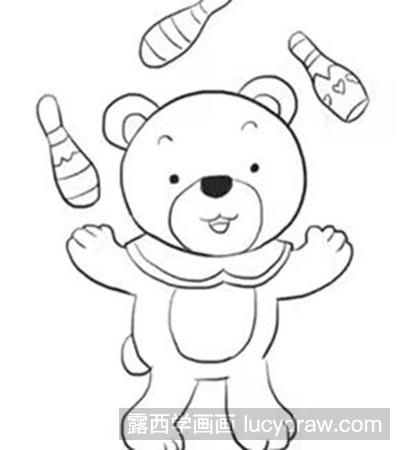 怎么绘制小熊