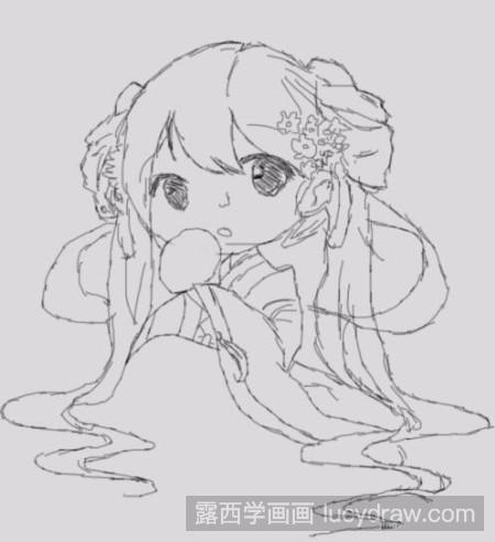 教你画初音嫦娥