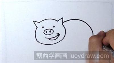 简笔画教程：教大家怎么画小猪