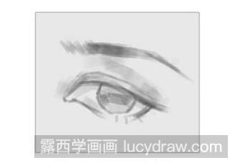 CG插画教程：人物眼睛的画法