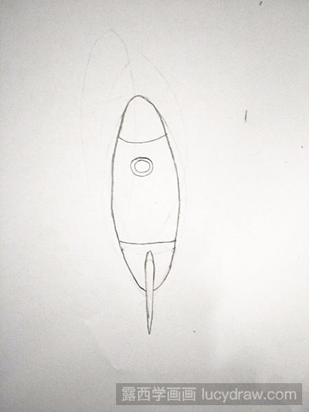 火箭画法高级我的世界图片