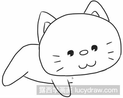 简笔画教程：小猫怎么绘制