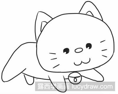 简笔画教程：小猫怎么绘制