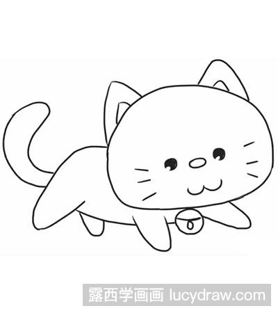 简笔画教程：小猫怎么绘制