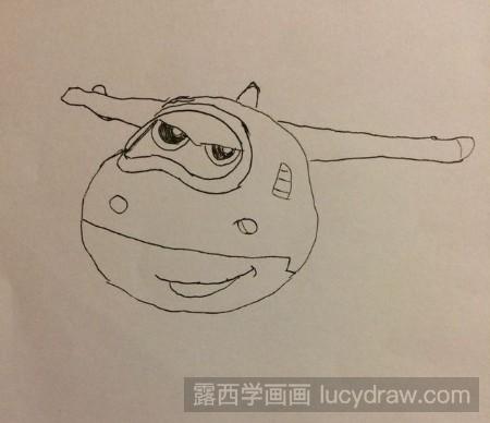 简笔画乐迪怎么画