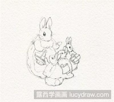 水彩画教程：教你画彼得兔