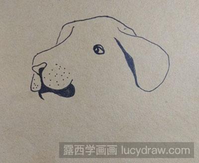 儿童画教程：教你画斑点狗