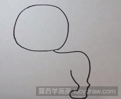 怎么画简笔画老虎