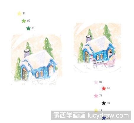 彩铅画教程：怎么画水晶球