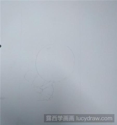 彩铅画泰菲怎么画