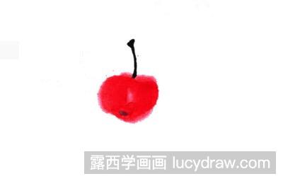 国画教程：教你画樱桃