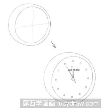 儿童画教程：怎么画闹钟