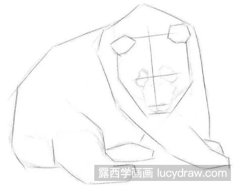 动物素描教程：教你画国宝大熊猫