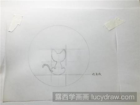 超详细星空猫咪绘画步骤