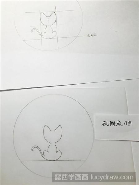 超详细星空猫咪绘画步骤