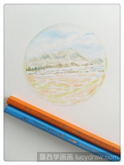水彩画教程：教你画沿途风景