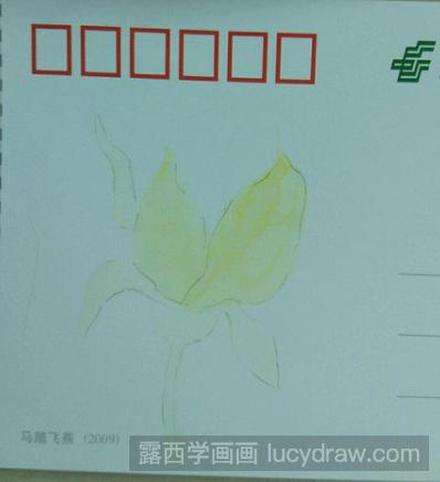 儿童画鲜花的画法