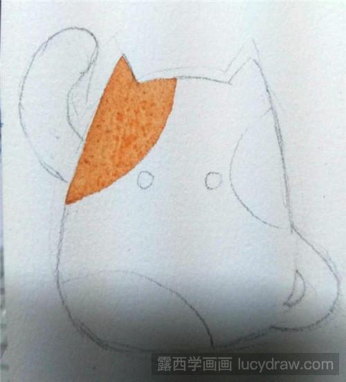 小肥猫水彩画教程