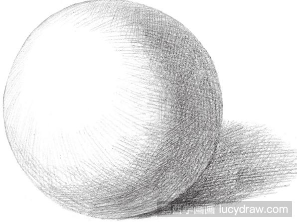 素描球体的详细画法