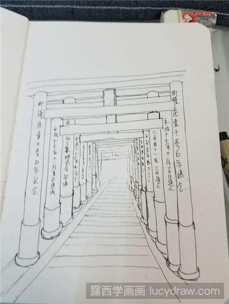 教你画千本鸟居