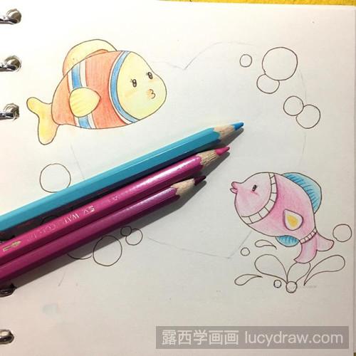 可爱小丑鱼插画教程