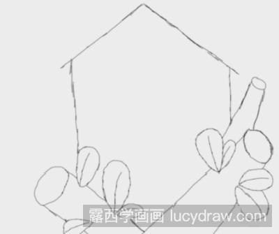 简笔画教程：教你画小鸟的家