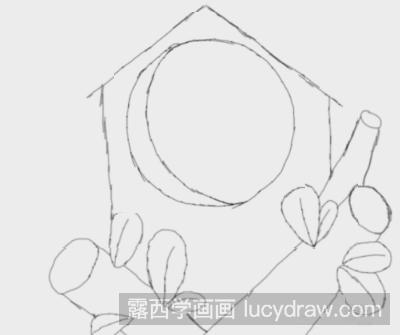 简笔画教程：教你画小鸟的家