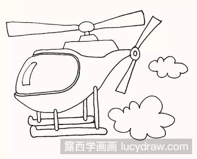 直升机的画法