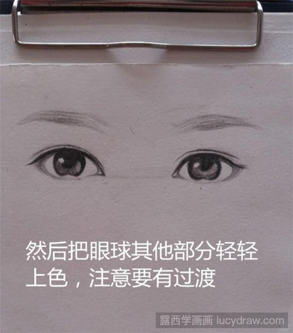 眉毛眼睛怎么画?素描眉眼比例图解