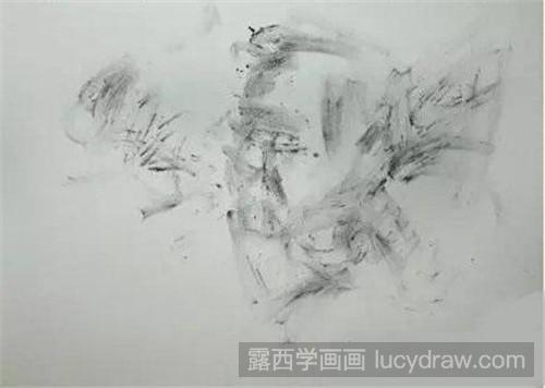 中年男子头像素描教程