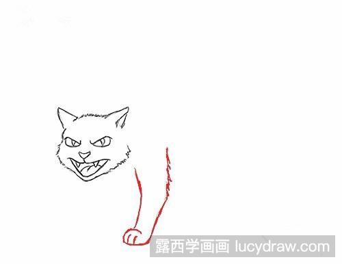 卡通黑猫漫画教程