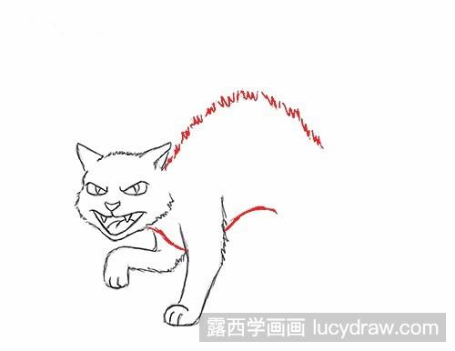 卡通黑猫漫画教程