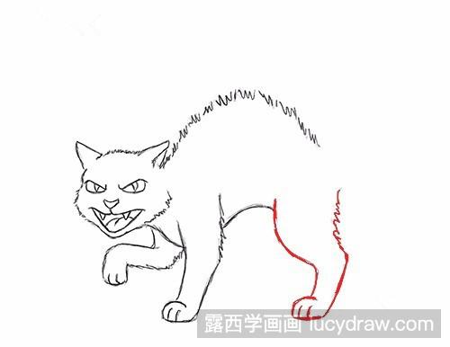 卡通黑猫漫画教程