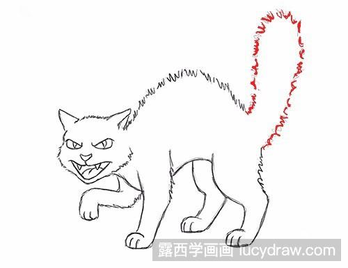 卡通黑猫漫画教程