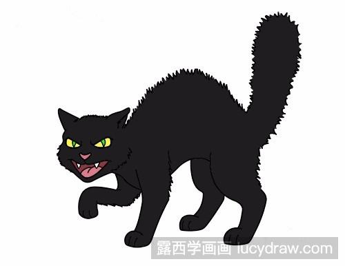 卡通黑猫漫画教程