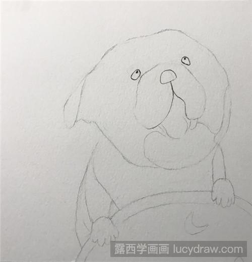 狗狗插画教程