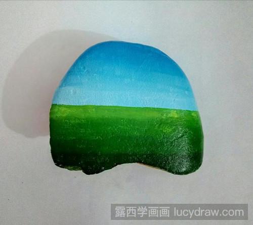 怎么用丙烯画风景