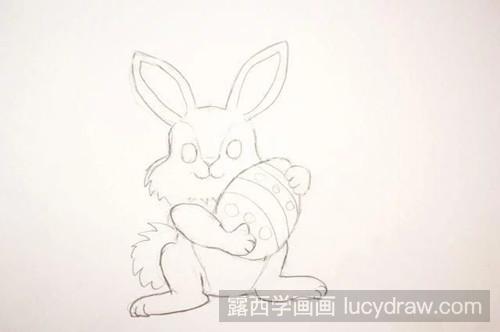 教你画卡通兔子